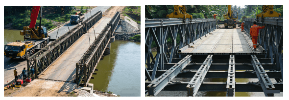 Indonesien Bailey-Brücke